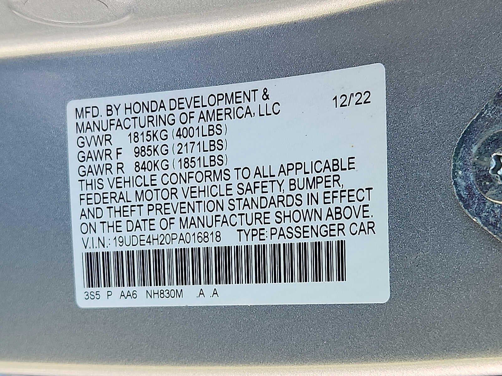 2023 Acura Integra Base