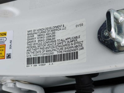 2023 Honda Accord EX