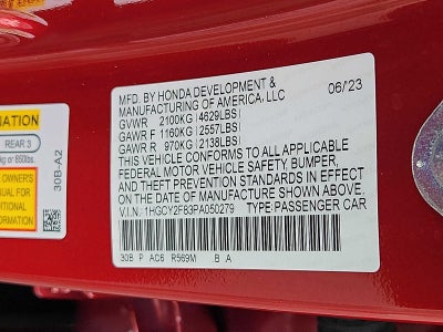 2023 Honda Accord Hybrid Touring