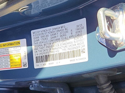 2026 Honda Civic Sport