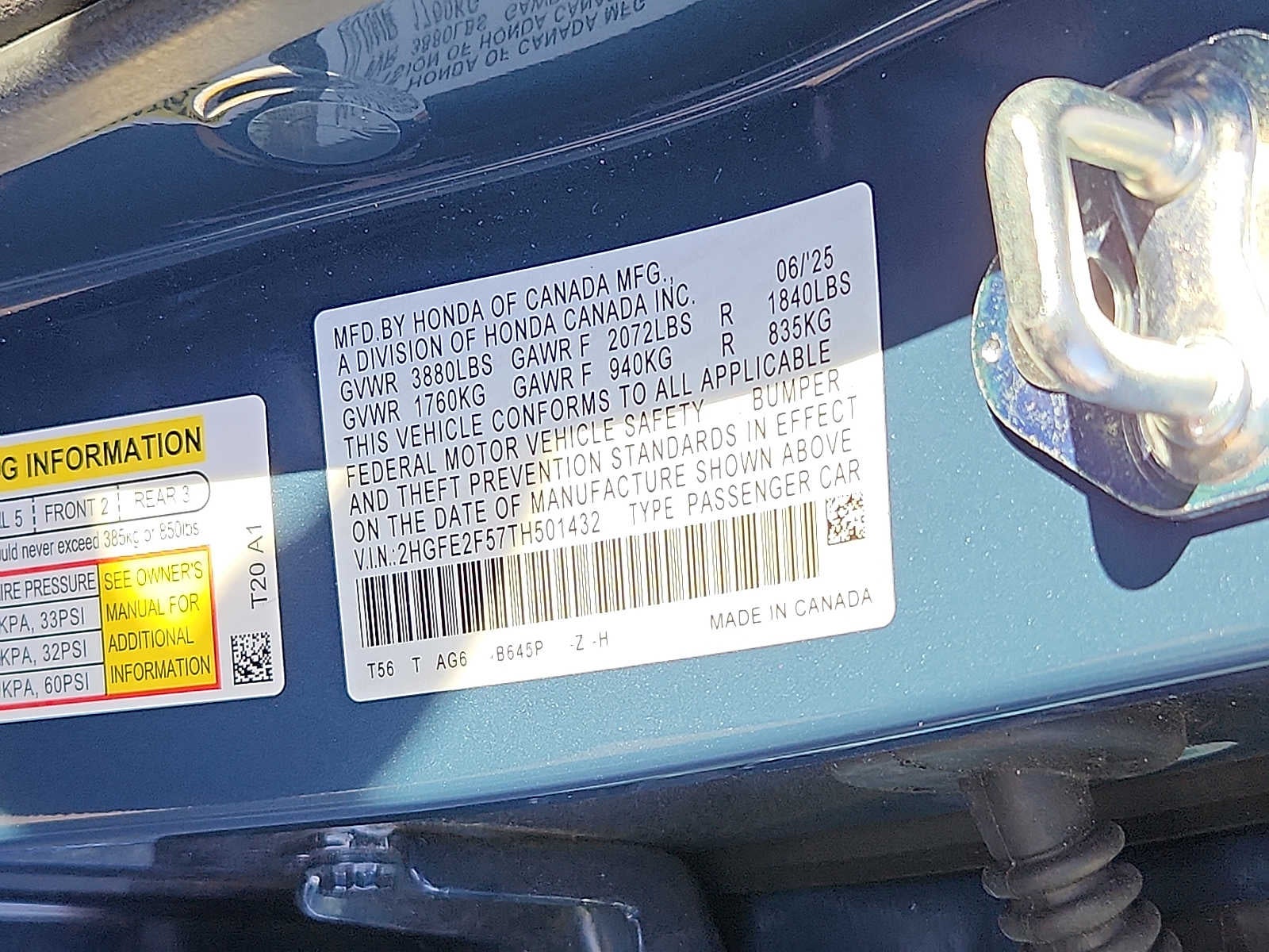 2026 Honda Civic Sport