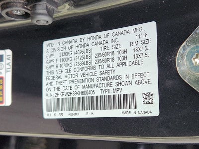 2019 Honda CR-V EX-L