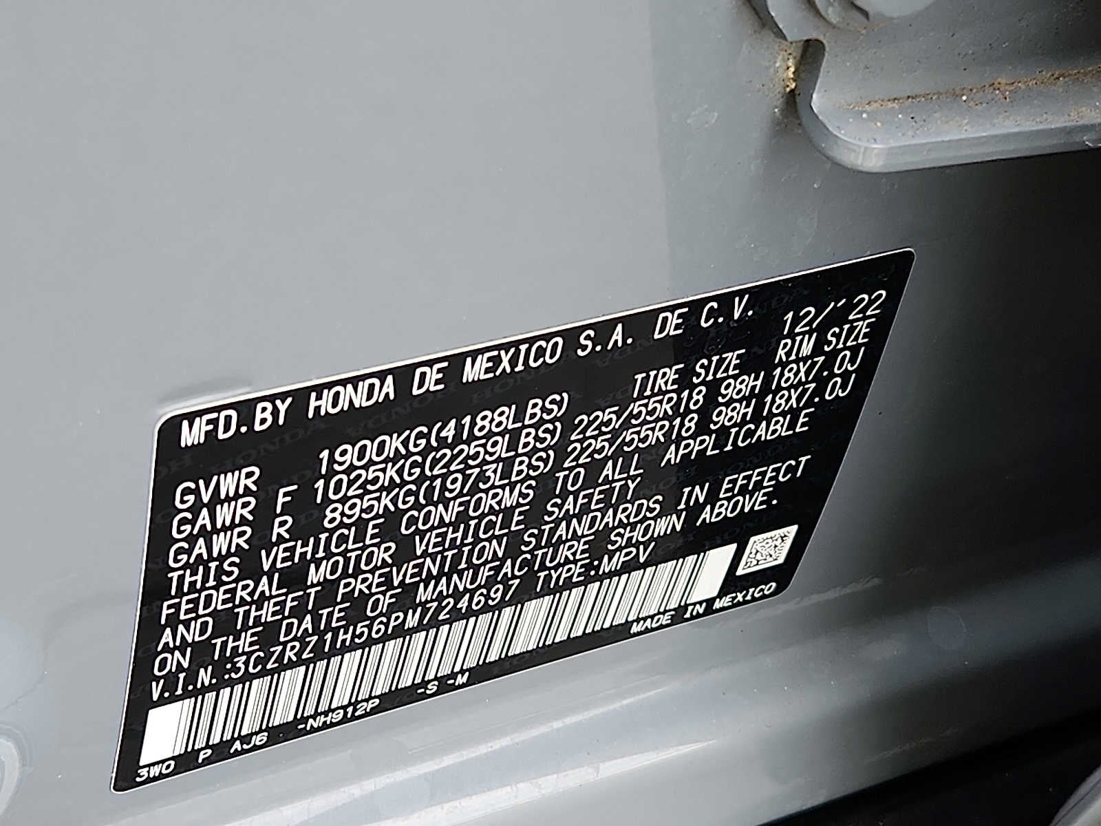 2023 Honda HR-V Sport