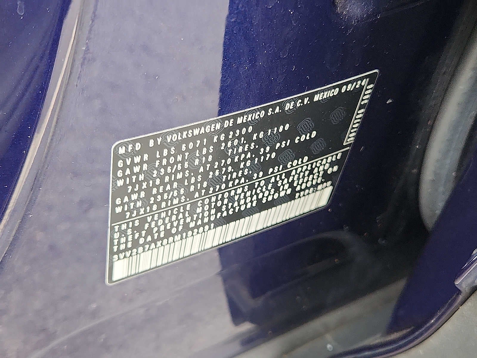 2024 Volkswagen Tiguan SE