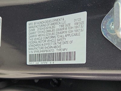 2023 Honda Odyssey EX-L