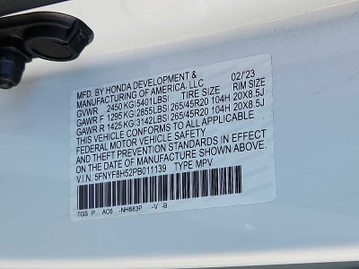 2023 Honda Passport EX-L