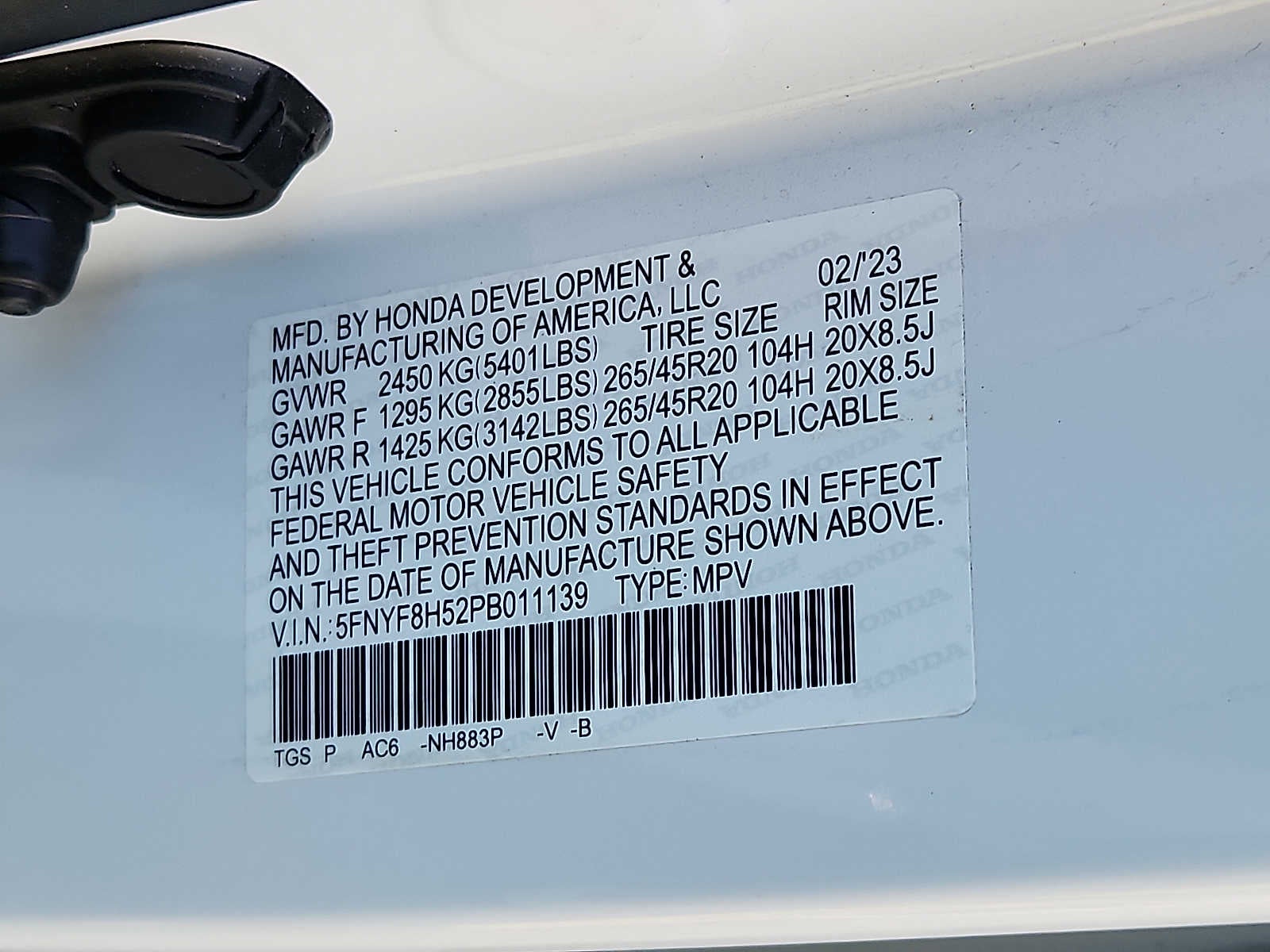 2023 Honda Passport EX-L