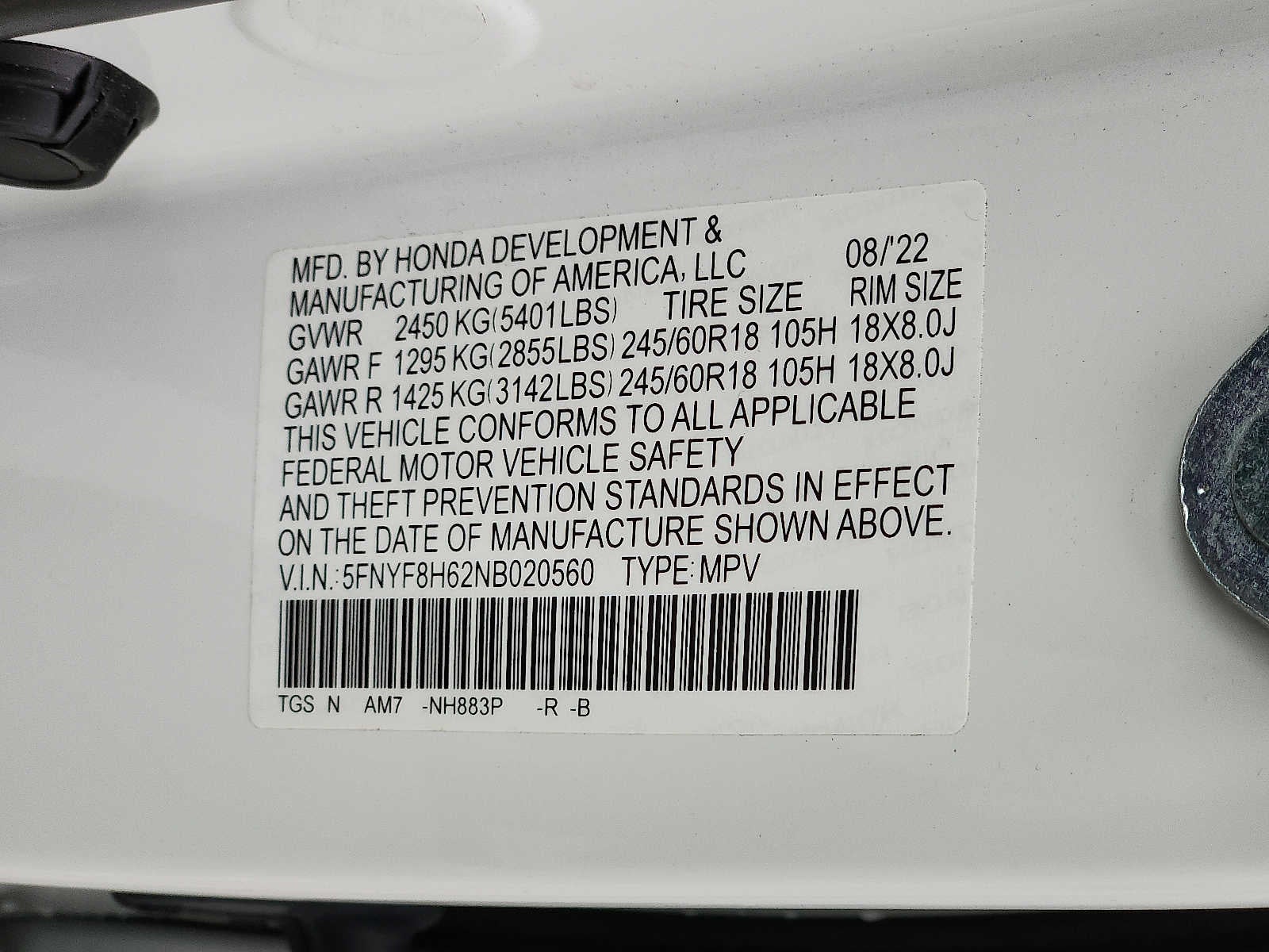 2022 Honda Passport TrailSport