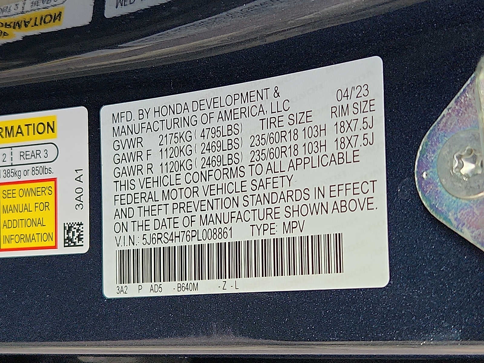 2023 Honda CR-V EX-L
