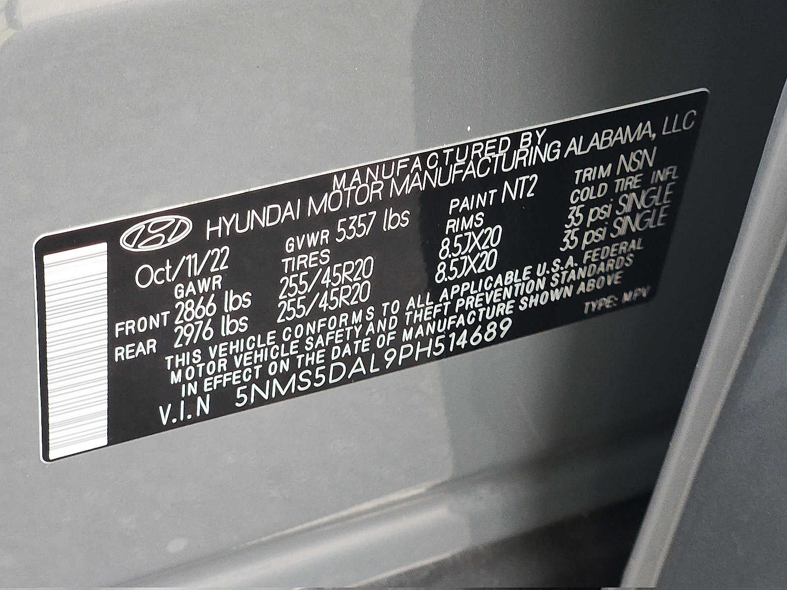 2023 Hyundai Santa Fe Calligraphy