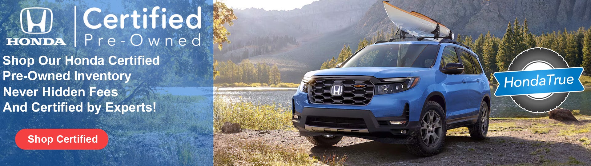 No Hidden Fees at Open Road Honda Edison