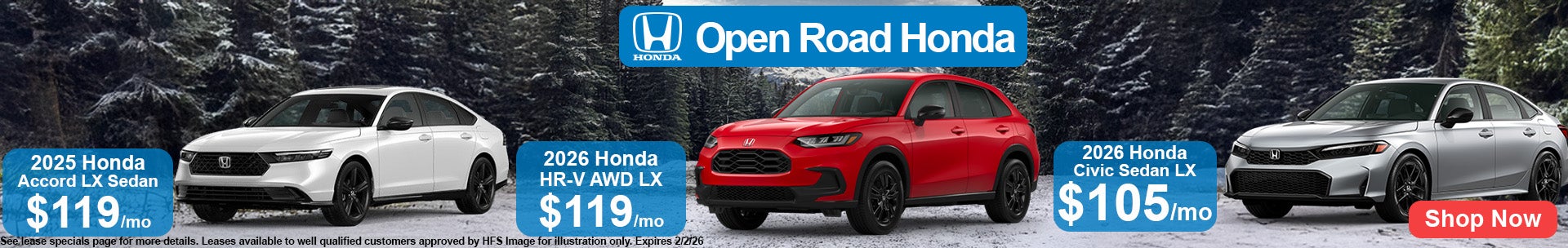 best Honda Lease in NJ Open Road Honda Edison